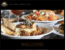 Tablet Screenshot of ganlysirishpub.com